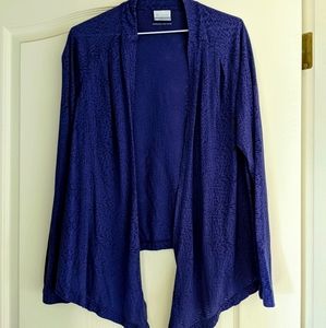 Women's Purple Columbia Cardigan